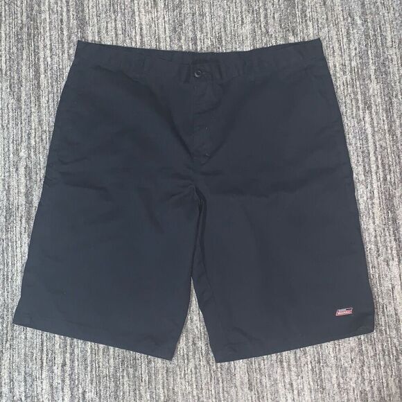 Dickies Mens Size XL Flat Front Shorts Black Skater‎ Work Streetwear *Read - Picture 1 of 6